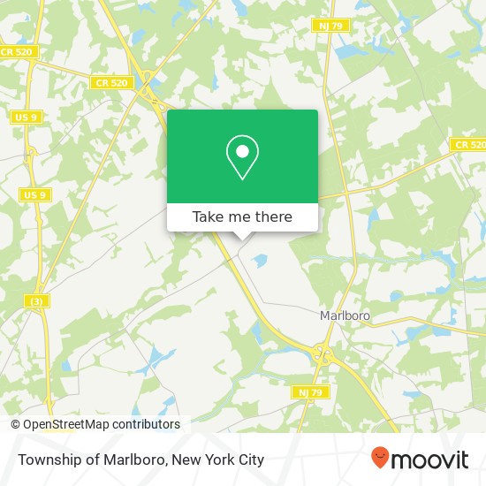 Township of Marlboro map