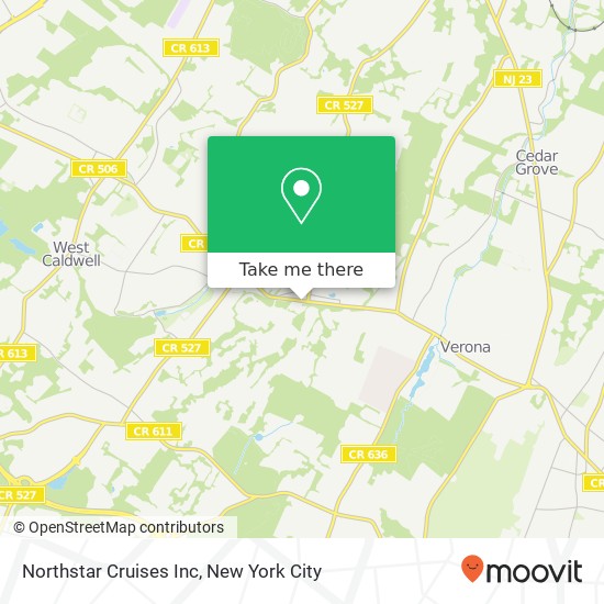 Northstar Cruises Inc map