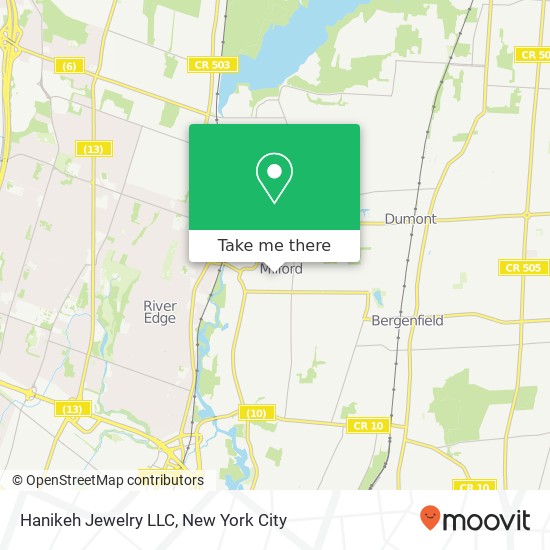 Mapa de Hanikeh Jewelry LLC