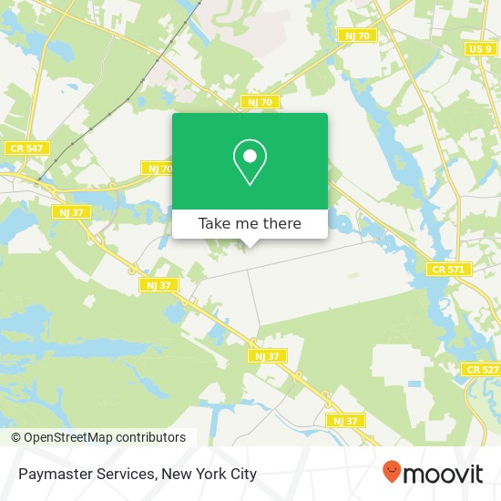 Paymaster Services map