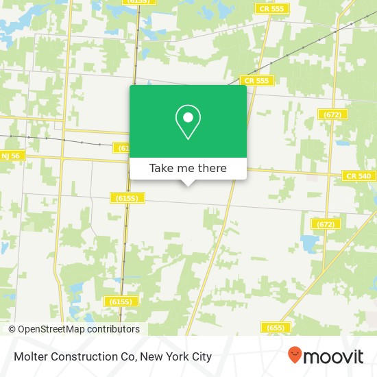 Molter Construction Co map