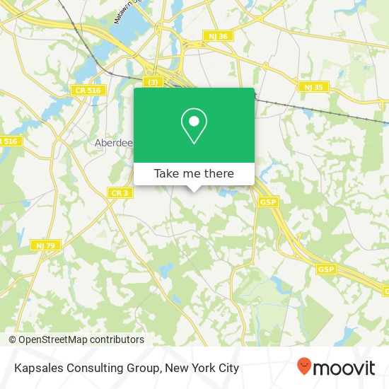Mapa de Kapsales Consulting Group