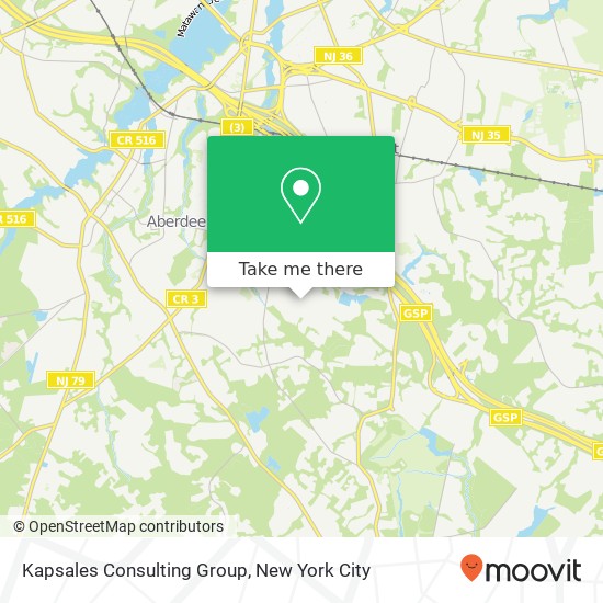 Kapsales Consulting Group map