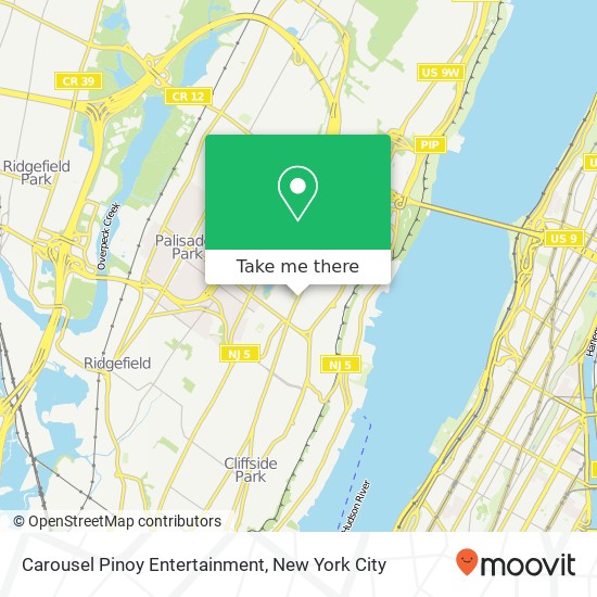 Carousel Pinoy Entertainment map