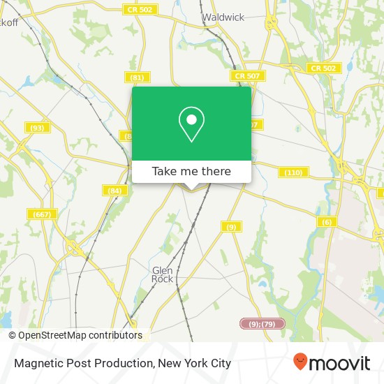 Magnetic Post Production map