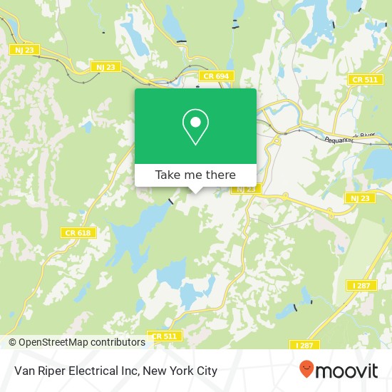 Mapa de Van Riper Electrical Inc