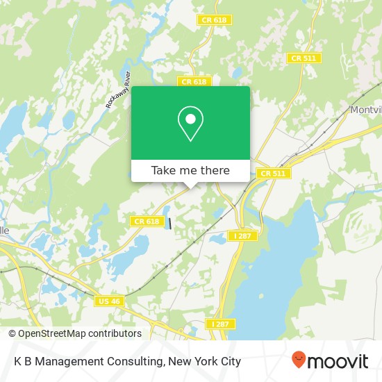 K B Management Consulting map