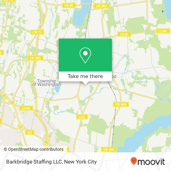 Barkbridge Staffing LLC map