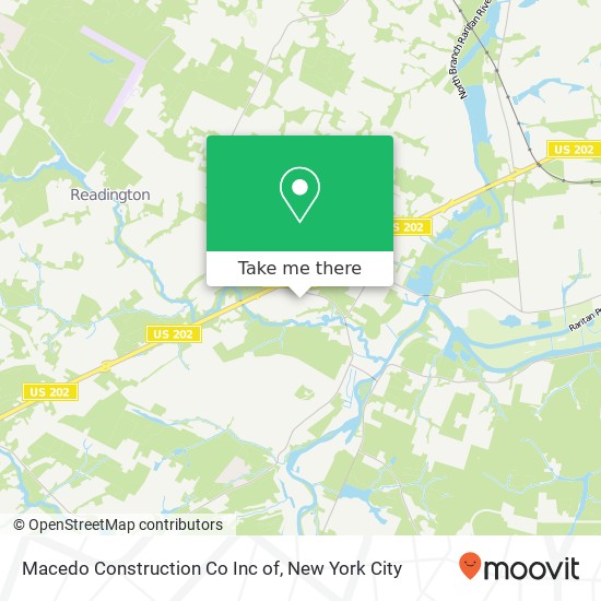 Mapa de Macedo Construction Co Inc of