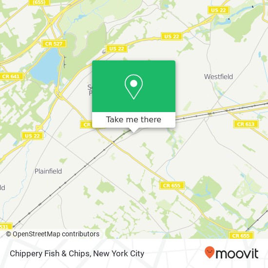 Mapa de Chippery Fish & Chips