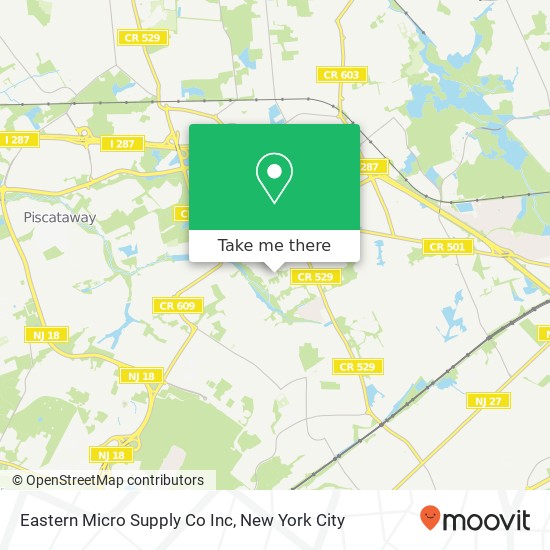 Eastern Micro Supply Co Inc map