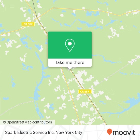 Spark Electric Service Inc map