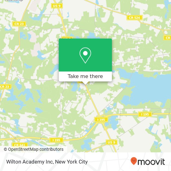 Mapa de Wilton Academy Inc