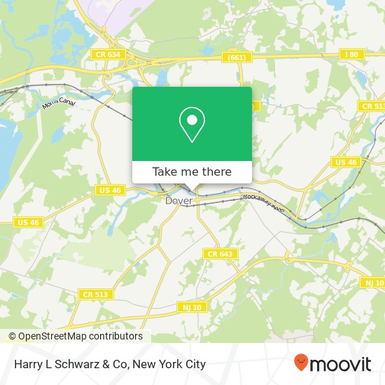 Mapa de Harry L Schwarz & Co