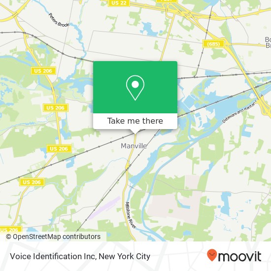 Voice Identification Inc map