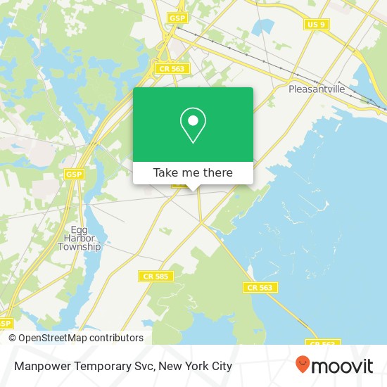 Manpower Temporary Svc map