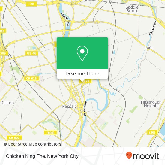 Mapa de Chicken King The