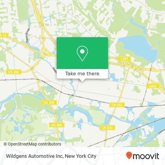 Wildgens Automotive Inc map