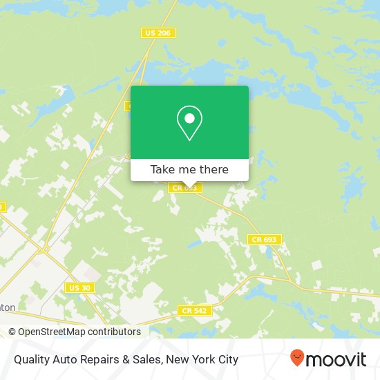 Quality Auto Repairs & Sales map