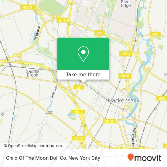 Child Of The Moon Doll Co map