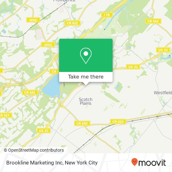 Brookline Marketing Inc map