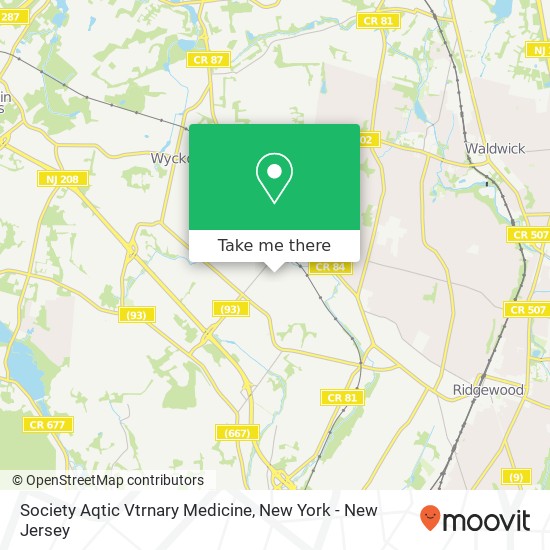 Society Aqtic Vtrnary Medicine map