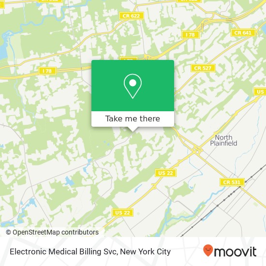 Mapa de Electronic Medical Billing Svc