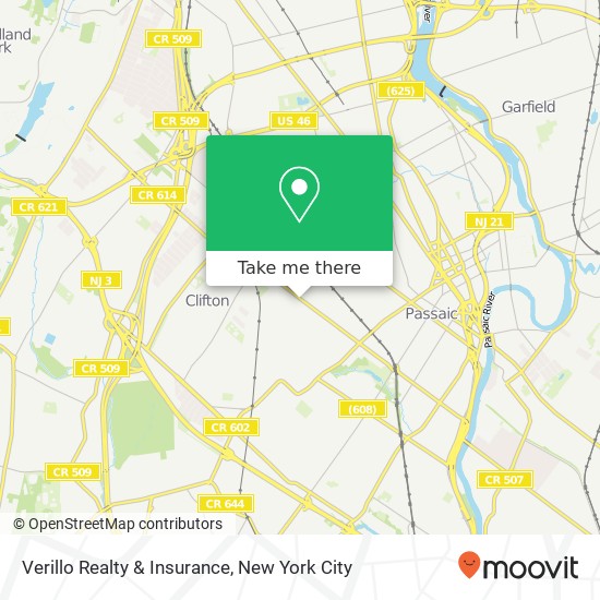 Verillo Realty & Insurance map