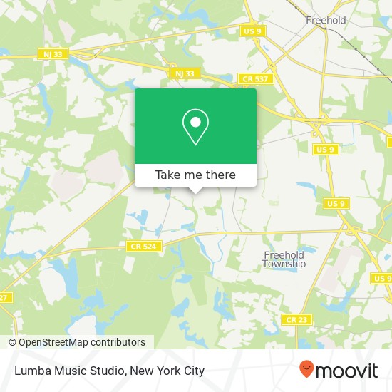 Mapa de Lumba Music Studio