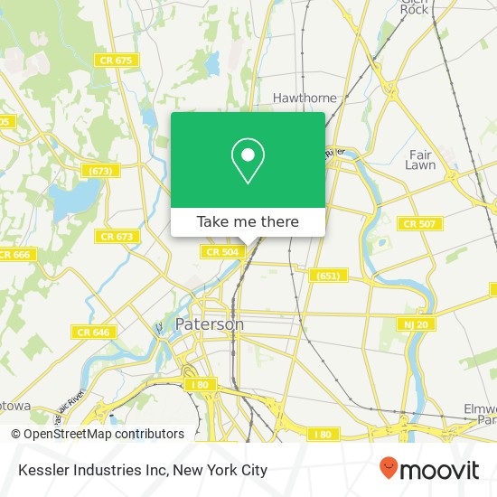 Kessler Industries Inc map