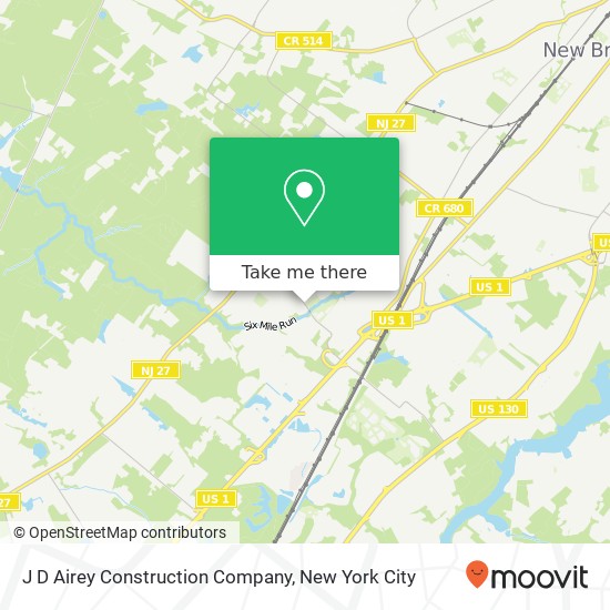 Mapa de J D Airey Construction Company