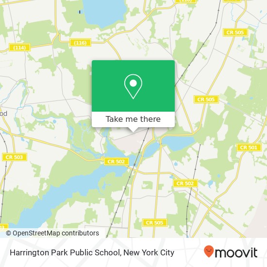 Harrington Park Public School map