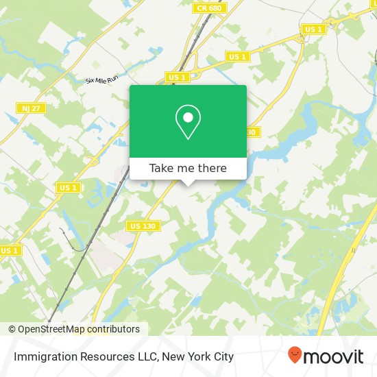 Immigration Resources LLC map