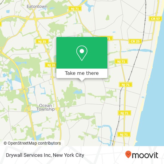 Drywall Services Inc map