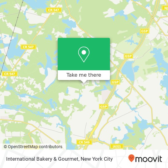 International Bakery & Gourmet map