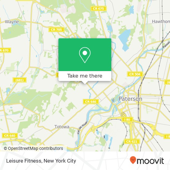 Mapa de Leisure Fitness