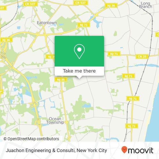Mapa de Juachon Engineering & Consulti