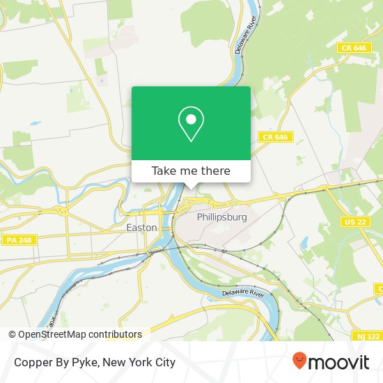 Mapa de Copper By Pyke