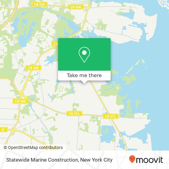 Mapa de Statewide Marine Construction