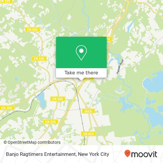 Mapa de Banjo Ragtimers Entertainment