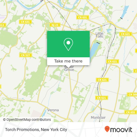 Mapa de Torch Promotions