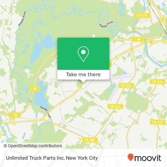 Mapa de Unlimited Truck Parts Inc