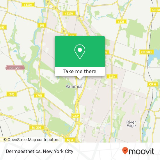 Dermaesthetics map