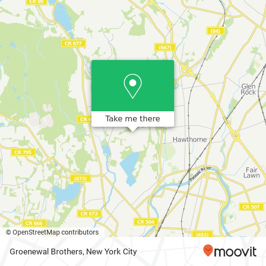 Mapa de Groenewal Brothers