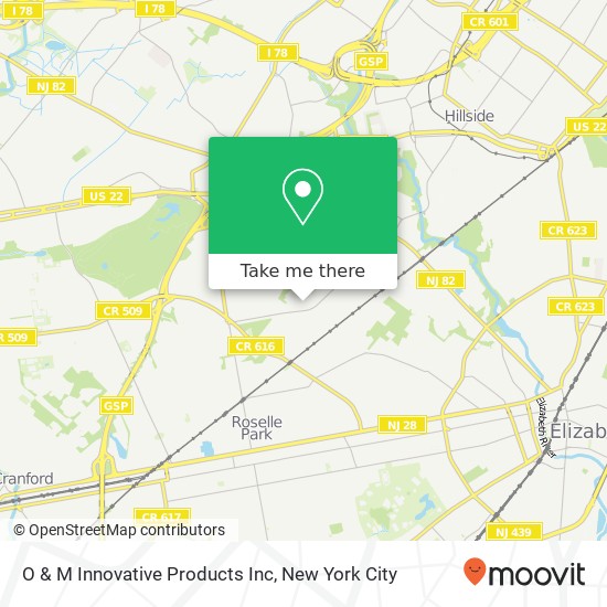Mapa de O & M Innovative Products Inc