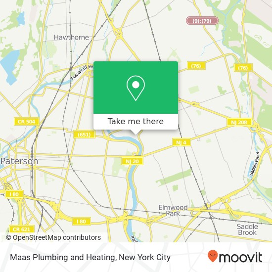 Maas Plumbing and Heating map