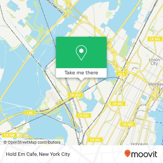 Mapa de Hold Em Cafe