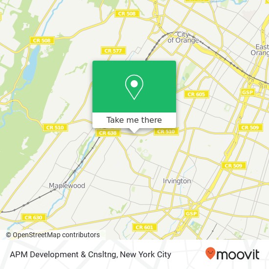 APM Development & Cnsltng map