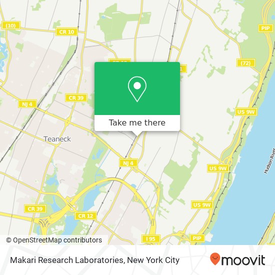 Mapa de Makari Research Laboratories