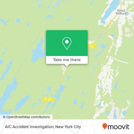 Mapa de AIC Accident Investigation